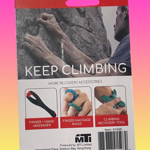 Climb Hand & Finger File, Blue, to condition your hands for climbing - Picture 3 of 5